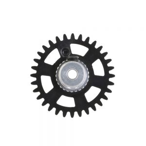 2mm PLASTIC GEAR WITH ALUMINIUM HUB - 30 TEETH Ø 17.5mm - SIDEWINDER