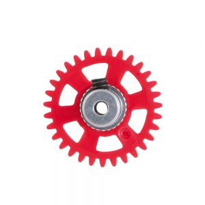 2mm PLASTIC GEAR WITH ALUMINIUM HUB - 31 TEETH Ø 17.5mm - SIDEWINDER