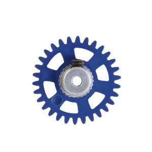 PLASTIC GEAR 2mm WITH ALUMINIUM HUB - 32 TEETH Ø 17.5mm - SIDEWINDER