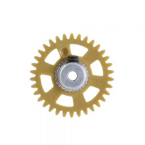 2mm PLASTIC GEAR WITH ALUMINIUM HUB - 34 TEETH Ø 17.5mm - SIDEWINDER