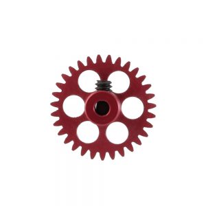INGRANAGGIO IN ALLUMINIO 3/32 – 31 DENTI Ø 17,5mm – DENTI INVERSI