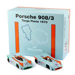 PORSCHE 908/3 – TARGA FLORIO 1970 – ASSO DI QUADRI #12 WINNER – ASSO DI FIORI #40 2ND