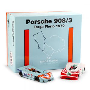 PORSCHE 908/3 - TARGA FLORIO 1970 - ACE OF SPADES #36 5TH - ACE OF HEARTS #20