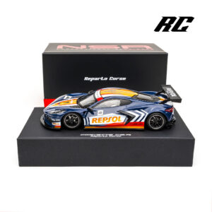 CORVETTE C8.R REPSOL LIVERY BLUE #41-RACE SETUP FOR WOODEN TRACKS