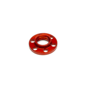 GUIDE NUT FOR ISRA CARS - ULTRA LIGHT &amp; SUPER THIN - RED 10/32 UNF THREAD